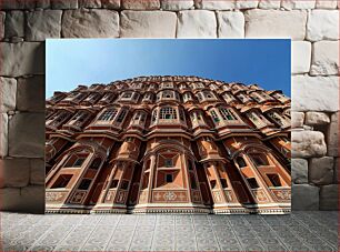 Πίνακας, Hawa Mahal Architecture Αρχιτεκτονική Hawa Mahal