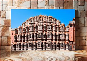 Πίνακας, Hawa Mahal - The Palace of Winds Hawa Mahal - Το Παλάτι των Ανέμων