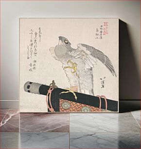 Πίνακας, Hawk Made of Silk; Specialities of Karakiya in Kokucho