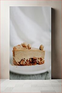 Πίνακας, Hazelnut Cheesecake Cheesecake με φουντούκι