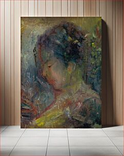 Πίνακας, Head of a woman in profile by Arnold Peter Weisz Kubínčan