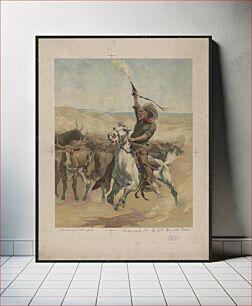 Πίνακας, "Heading a stampede"