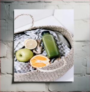 Πίνακας, Healthy Basket of Fresh Produce Υγιές καλάθι νωπών προϊόντων