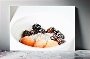 Πίνακας, Healthy Berry Bowl Υγιεινό Μπολ Μπόλ