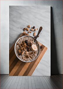 Πίνακας, Healthy Breakfast Bowl Υγιεινό μπολ πρωινού