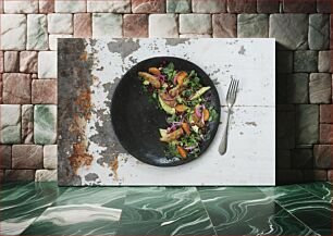Πίνακας, Healthy Gourmet Salad Υγιεινή γκουρμέ σαλάτα