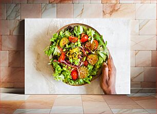 Πίνακας, Healthy Salad Bowl Healthy Salad Bowl