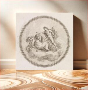 Πίνακας, Helios, Riding His Chariot, Driven By Four White Horses by Francesco Bartolozzi