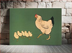 Πίνακας, Hen & chickens (1901)