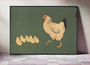 Πίνακας, Hen & chickens