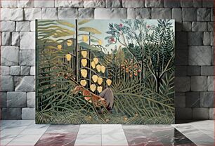 Πίνακας, Henri Rousseau's In a Tropical Forest