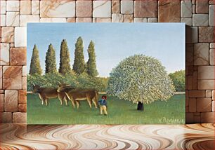 Πίνακας, Henri Rousseau's Meadowland (The Pasture) (1910)