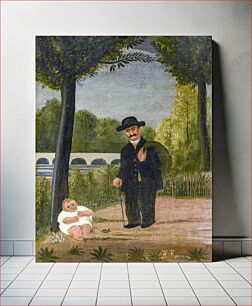 Πίνακας, Henri Rousseau's Stroller and Child (ca. 1905–1906)