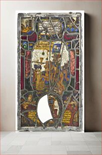 Πίνακας, Heraldic Panel: Arms of Muller and Anna Vetter