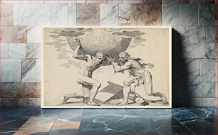 Πίνακας, Hercules and Atlas, Claude Mellan