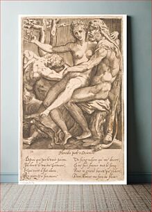 Πίνακας, Hercules and Deianeira by Gian Jacopo Caraglio