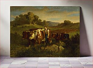 Πίνακας, Herdsmen with Cows, Edward Mitchell Bannister