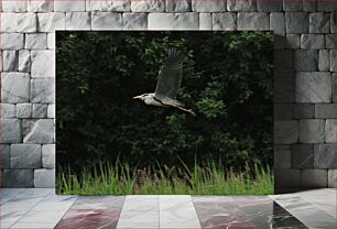 Πίνακας, Heron in Flight Ερωδιός σε πτήση