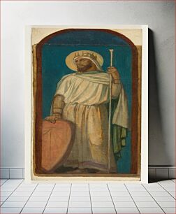 Πίνακας, Hezekiah, King of Judah, Hippolyte Flandrin