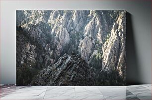 Πίνακας, Hiker in the Rocky Mountains Πεζοπόρος στα Βραχώδη Όρη