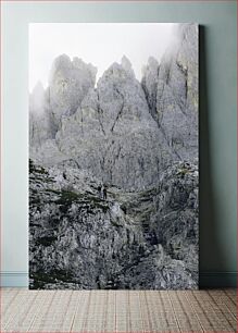 Πίνακας, Hikers in Rocky Mountains Πεζοπόροι στα Βραχώδη Όρη