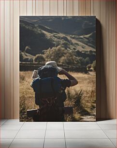 Πίνακας, Hiking in the Wilderness Πεζοπορία στην ερημιά