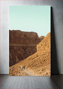 Πίνακας, Hiking Through the Desert Πεζοπορία μέσα από την έρημο