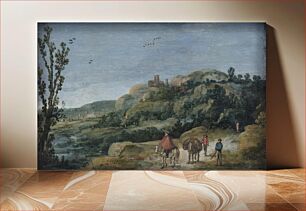 Πίνακας, Hilly landscape by Esaias Van De Velde