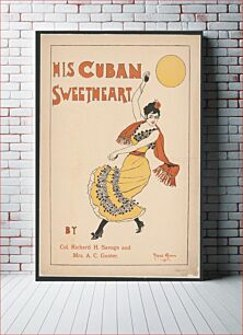 Πίνακας, His Cuban sweetheart by Col. Richard H. Savage and Mrs. A.C. Gunter / Archie Gunn, 95