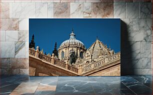 Πίνακας, Historic Cathedral Dome Ιστορικός Θόλος Καθεδρικού Ναού