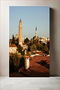 Πίνακας, Historic Cityscape with Minarets Ιστορικό αστικό τοπίο με μιναρέδες