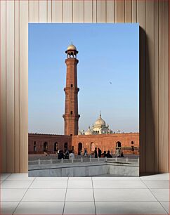 Πίνακας, Historic Mosque and Minaret Ιστορικό Τζαμί και Μιναρές