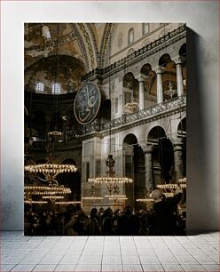 Πίνακας, Historic Mosque Interior Εσωτερικό Ιστορικού Τζαμιού