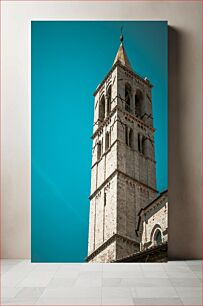 Πίνακας, Historic Tower Against a Clear Sky Ιστορικός Πύργος ενάντια σε καθαρό ουρανό
