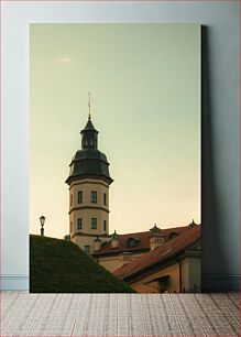 Πίνακας, Historic Tower at Sunset Ιστορικός Πύργος στο ηλιοβασίλεμα