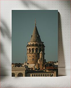 Πίνακας, Historic Tower in the City Ιστορικός Πύργος στην Πόλη