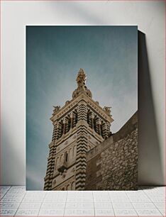 Πίνακας, Historic Tower with Statue Ιστορικός Πύργος με Άγαλμα