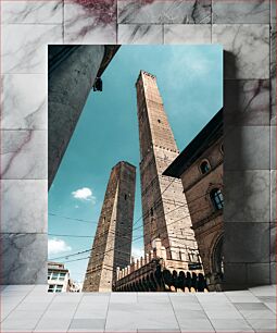 Πίνακας, Historic Towers Under the Blue Sky Ιστορικοί Πύργοι Κάτω από τον Γαλάζιο Ουρανό