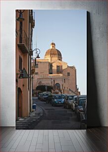 Πίνακας, Historic Townscape with Cars Ιστορικό τοπίο με αυτοκίνητα