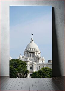 Πίνακας, Historic White Marble Building Ιστορικό Λευκό Μαρμάρινο Κτήριο