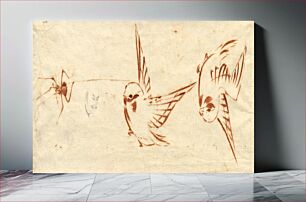 Πίνακας, Hokusai's bird