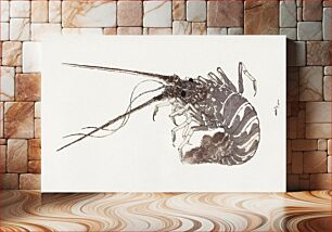 Πίνακας, Hokusai's Large Lobster (1800-15)