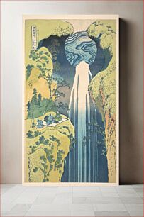 Πίνακας, Hokusai's Mino no kuni yōrō no taki