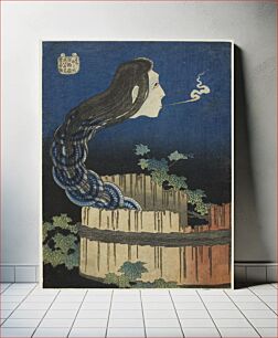 Πίνακας, Hokusai's The Mansion of the Plates (Sara yashiki), from the series “One Hundred Ghost Tales (Hyaku monogatari)” (1831)
