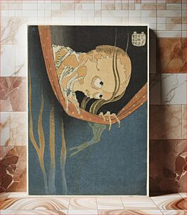 Πίνακας, Hokusai's The Phantom of Kohada Koheiji, Kohada Koheiji, from the series “One Hundred Ghost Tales (Hyaku monogatari)” 1831