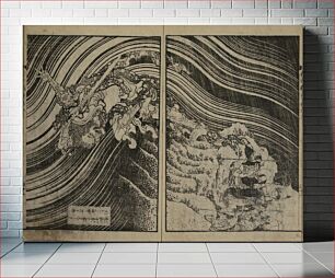 Πίνακας, Hokusai's The story of Buddha, Shaka goichiki daikizuke 1845