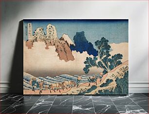 Πίνακας, Hokusai's View from the Other Side of Fuji from the Minobu River