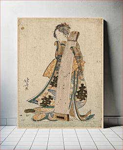 Πίνακας, Hokusai's woman