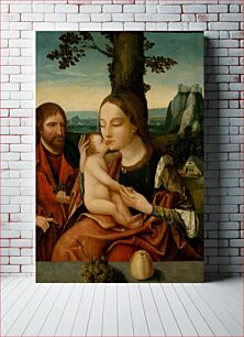Πίνακας, Holy family, Antwerp Painter