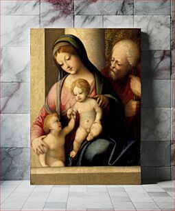 Πίνακας, Holy Family with the Infant St. John by Correggio